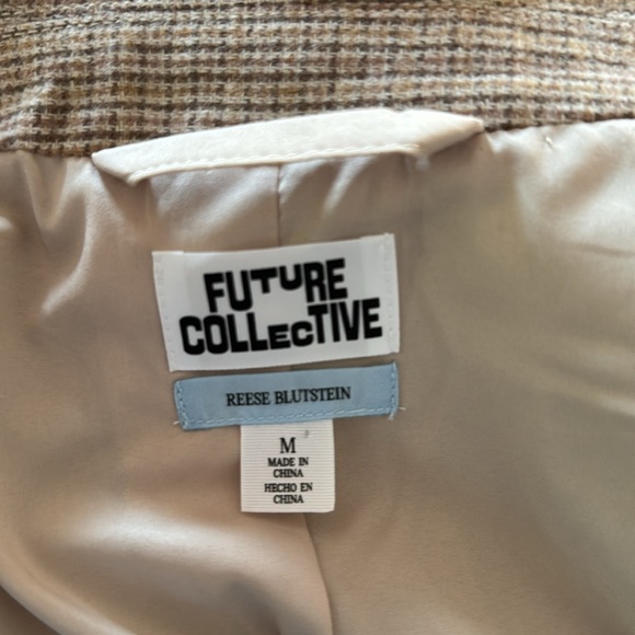 Future Collective Reece Blutstein wool blend crop jacket - Picture 5 of 9